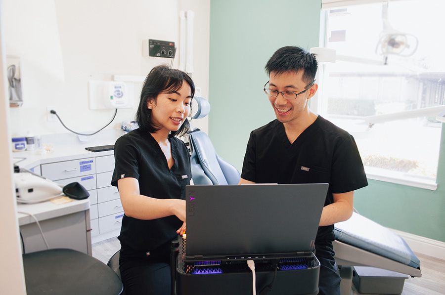 Dr. Pham & Dr. Chung Working Changing the way you feel about dentistry.