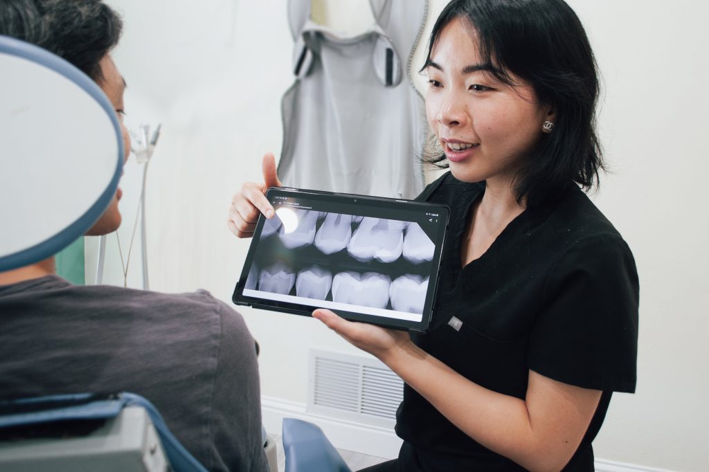 Dr. Pham Talking to a Patient State-of-the-art technology & facility.